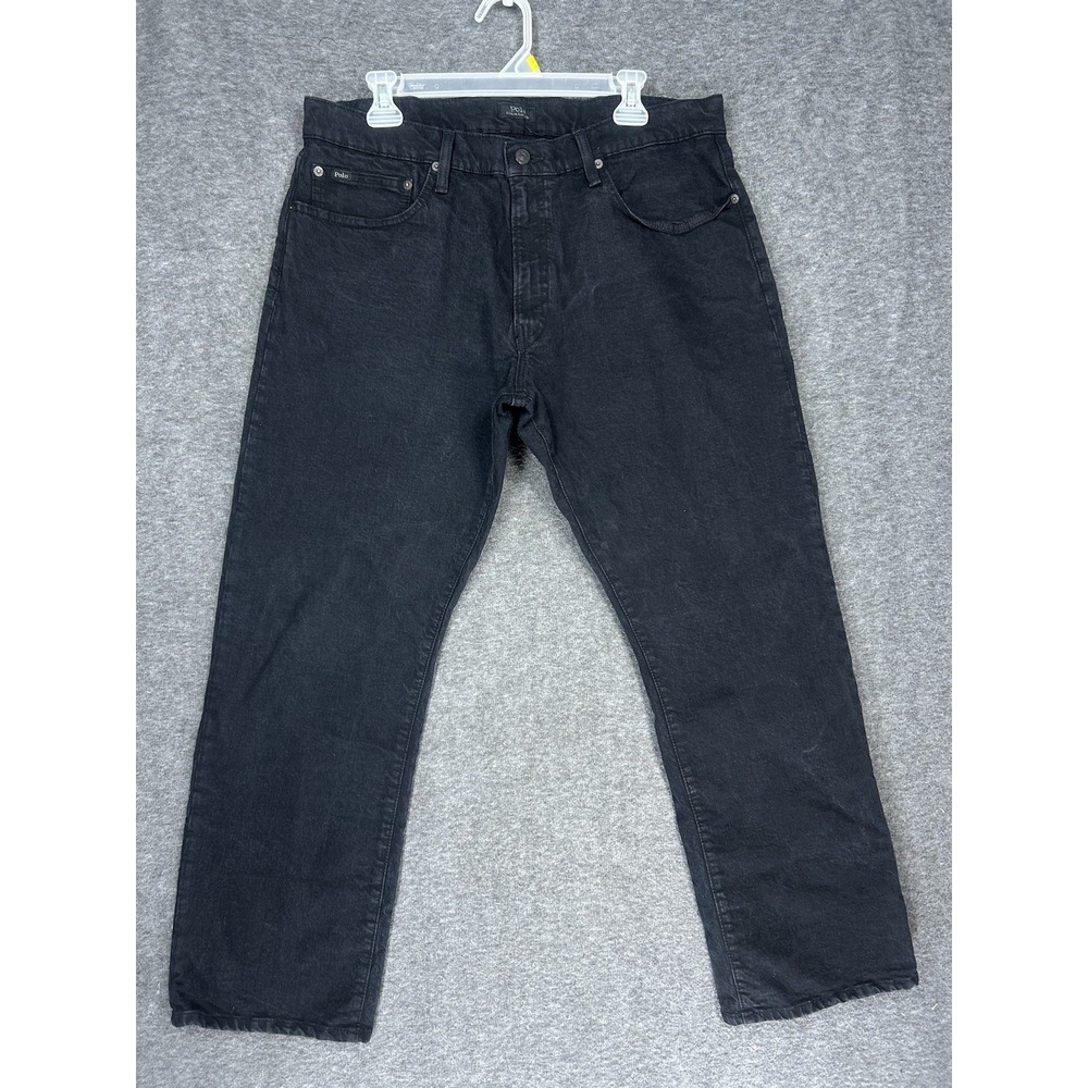 Polo Ralph Lauren The Classic Fit Jeans Men's 36x30 Black Preppy